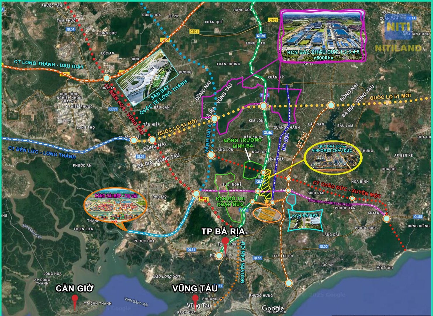 Quy hoạch đất nền Châu Đức-Bà Rịa-Vũng Tàu