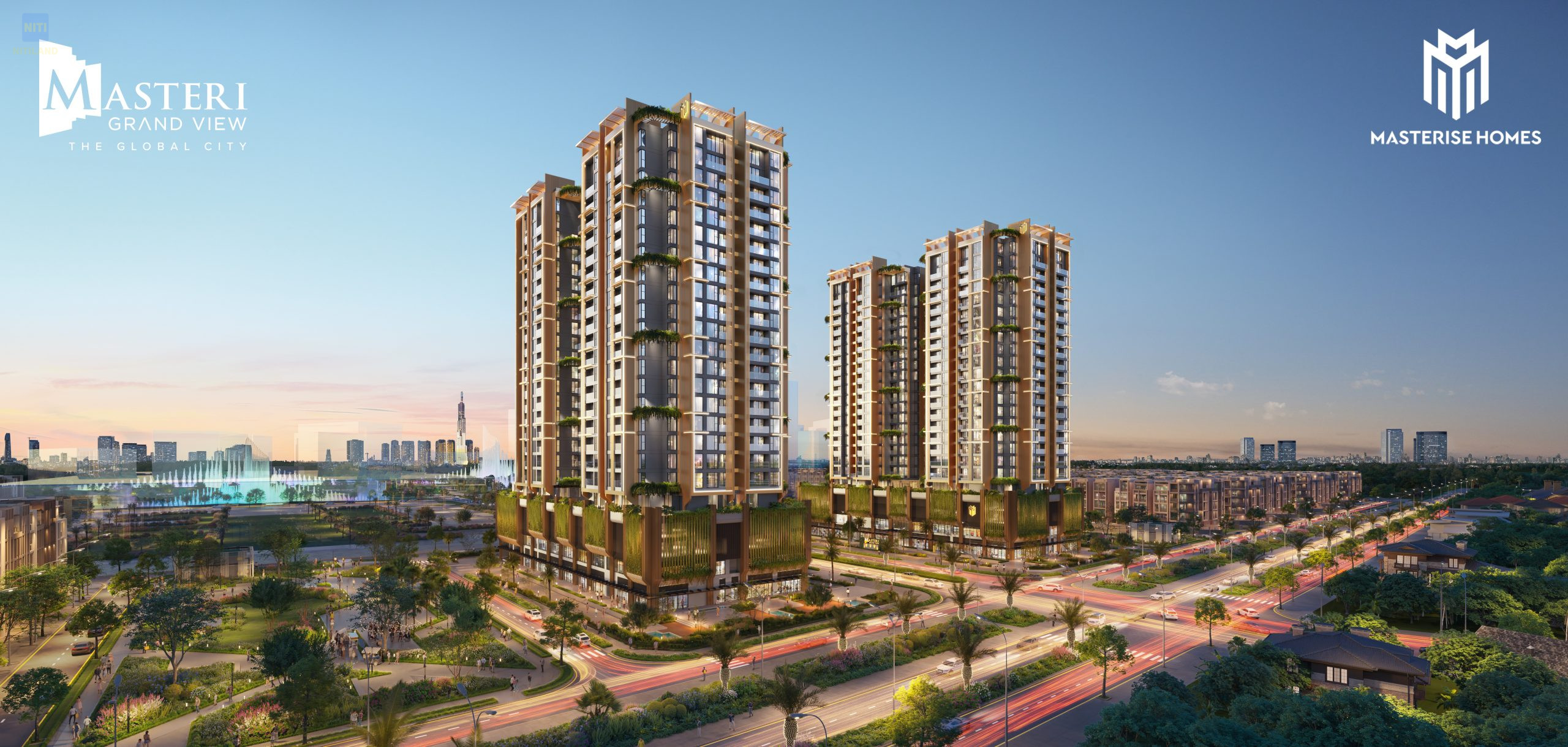 Các phân khu trong The Global City Masteri Grand View