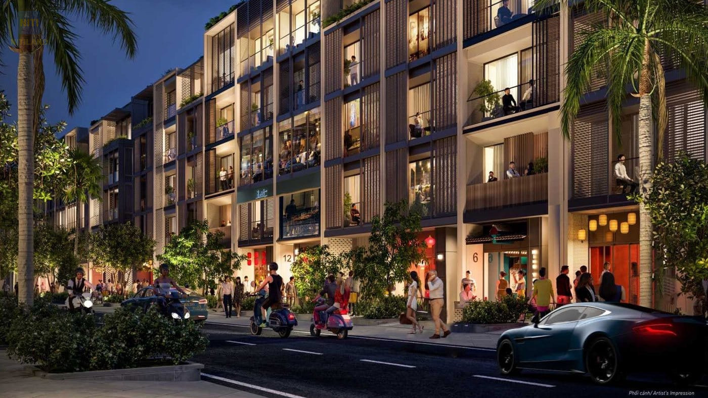 Các phân khu trong The Global City nhà phố SOHO