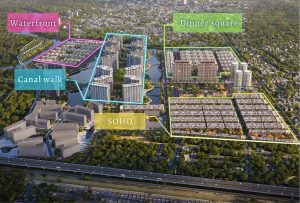 Các phân khu trong The Global City quy hoạch