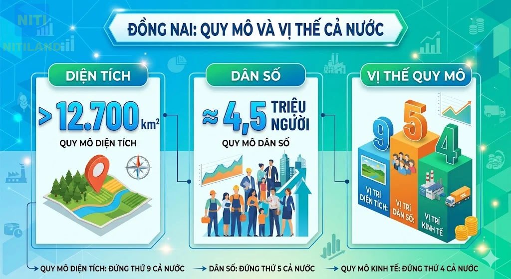 Đồng Nai chuẩn bị lên thành phố trực thuộc Trung ương chỉ số