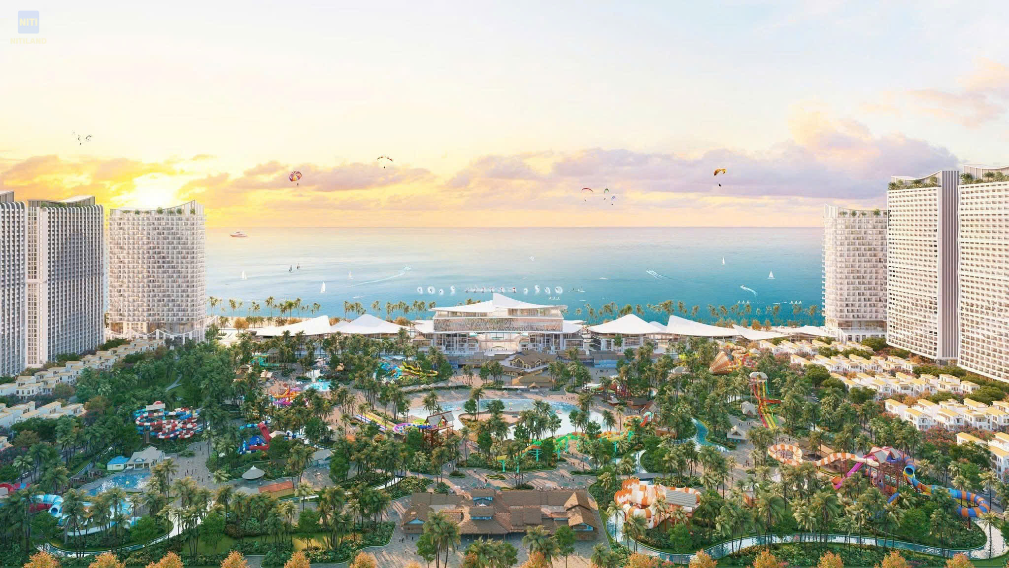 Giá bán căn hộ Beacon Blanca City tầm nhìn biển