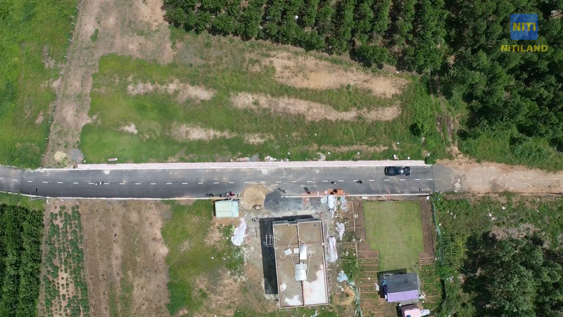 Gốc nhìn Flycam thực tế về khu đất tại An Phát 11 đất nền An Viễn.