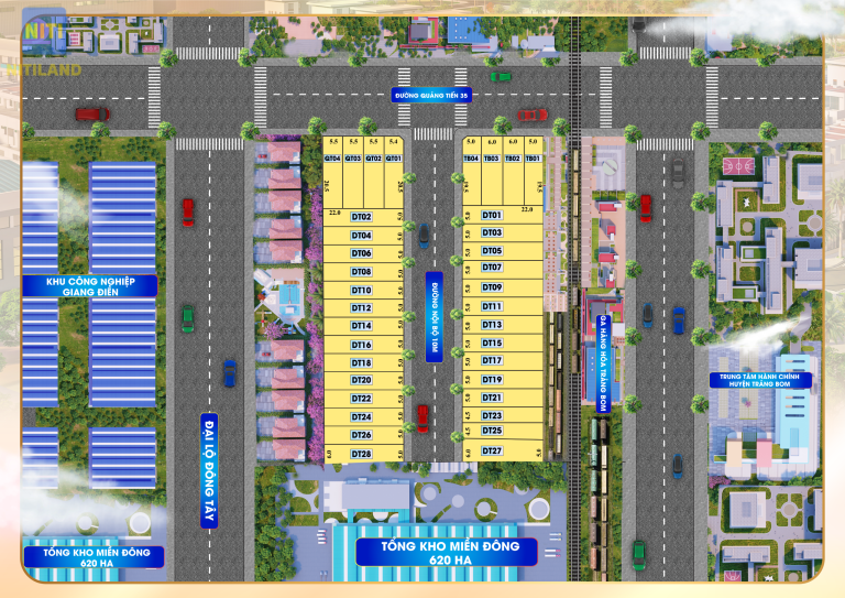 Bản đồ quy hoạch đất nền Quảng Tiến-Trảng Bom giá rẻ