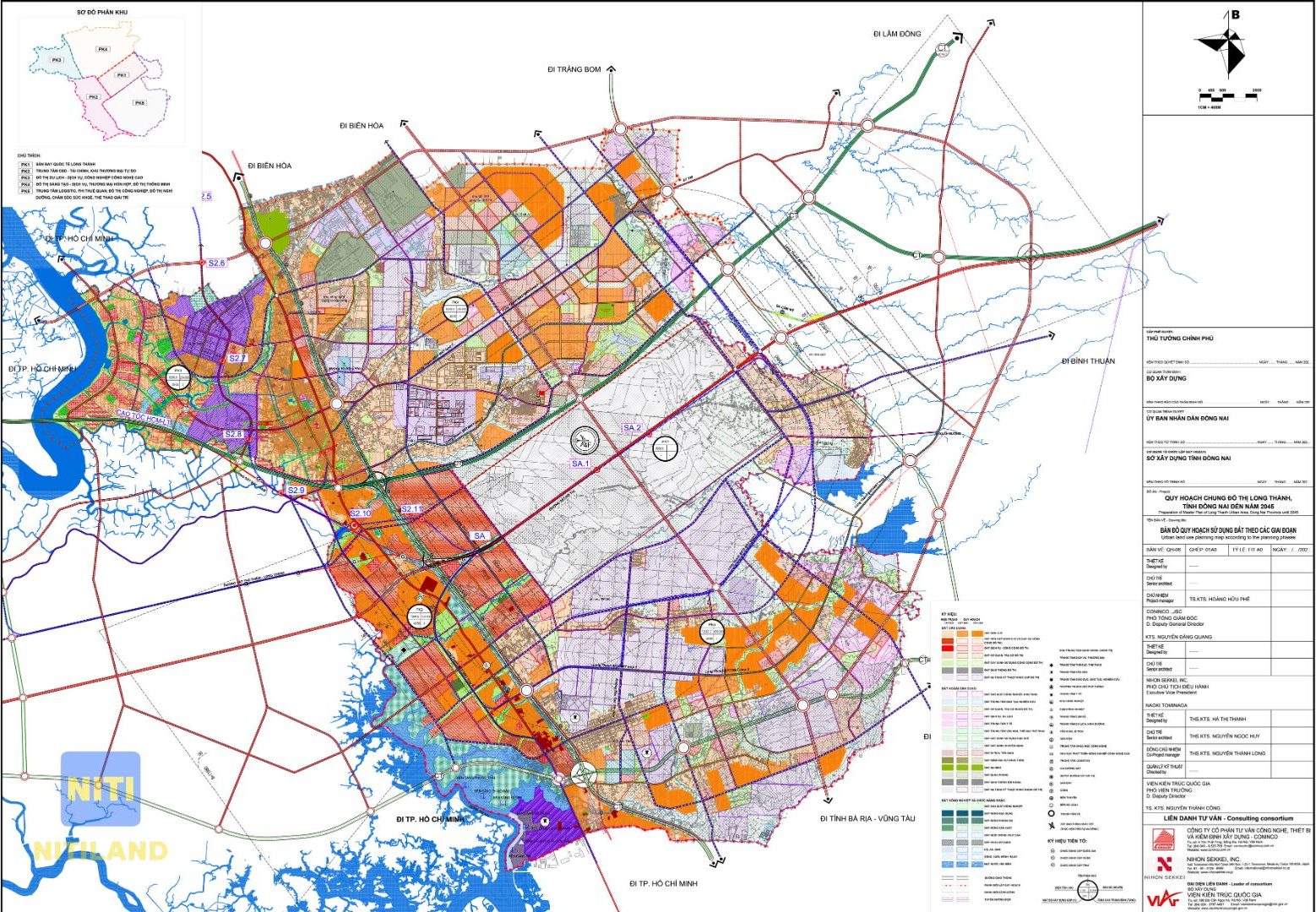 Quy hoạch đô thị Long Thành 2045