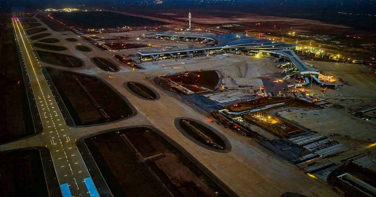 Tiến độ sân bay Long Thành 2026 thi công đường băng