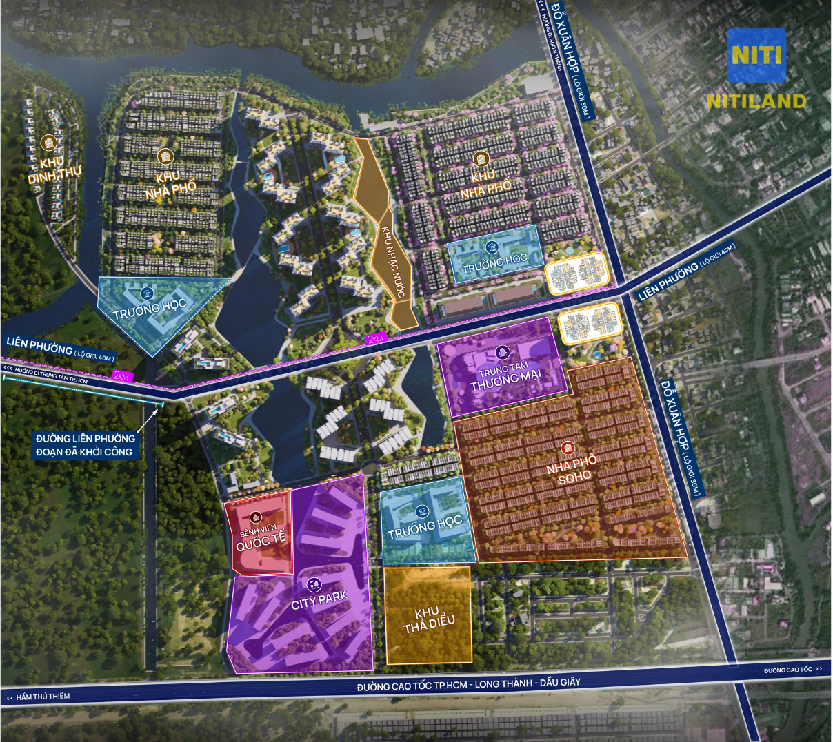 Tổng mặt bằng Global City