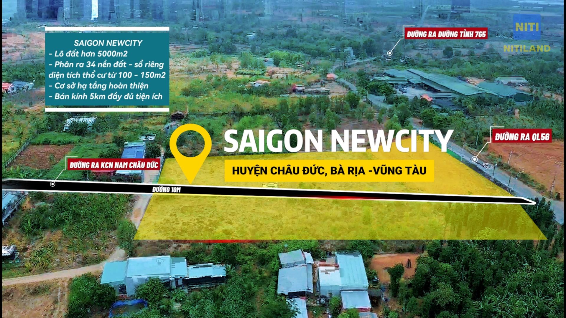 Đất nền Châu Đức-Bà Rịa Vũng Tàu