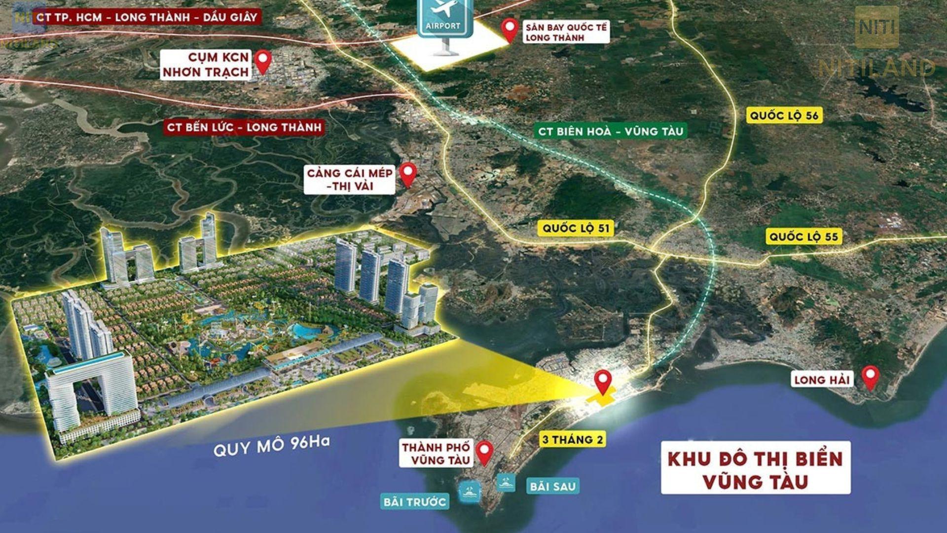 Vị trí Blanca City nằm ở đâu