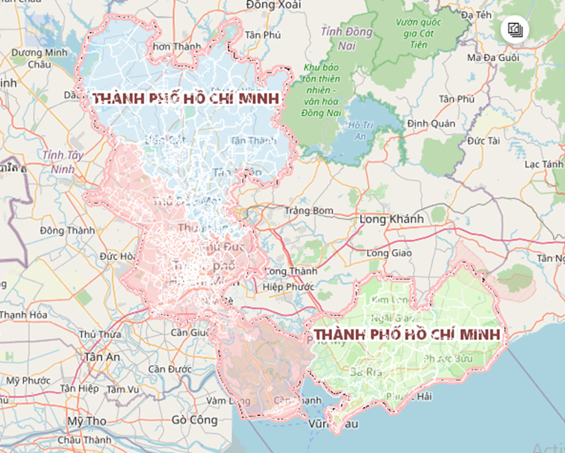 4 hành lang kinh tế quy hoạch tổng thể thành phố Hồ Chí Minh sau sáp nhập