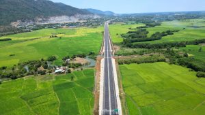 Cao tốc Biên Hòa Vũng Tàu nhìn từ trên cao