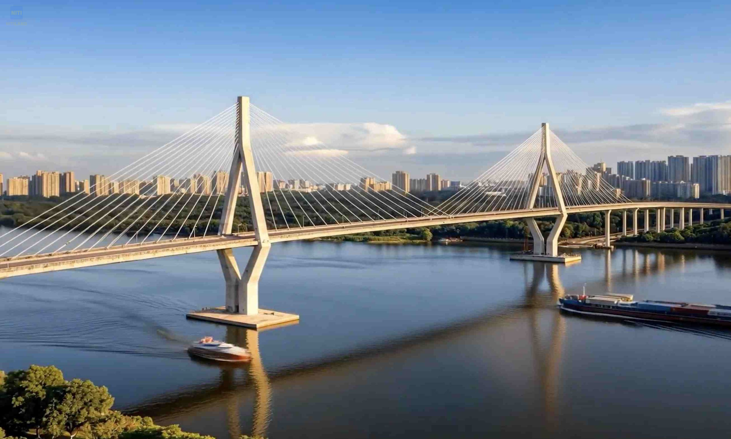 cầu phú mỹ 2 thiết kế cầu dây văng hiện đại