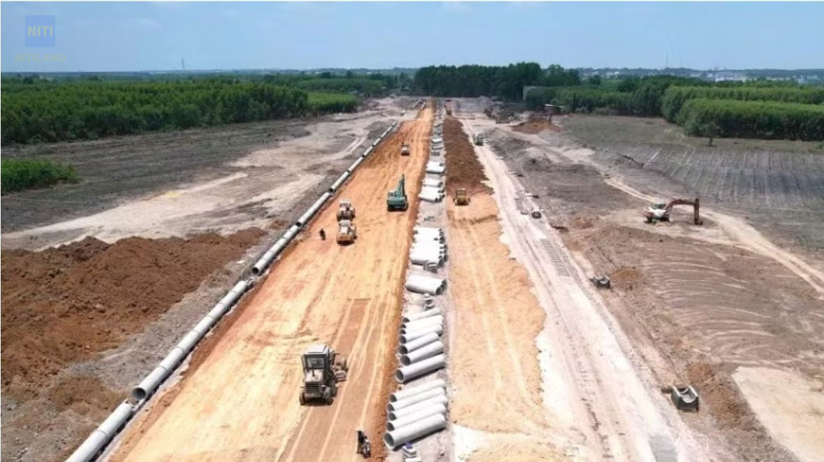 đường 25B 25C kết nối sân bay Long Thành thi công 2026 tiến độ