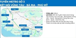 metro số 3 kết nối tphcm vũng tàu