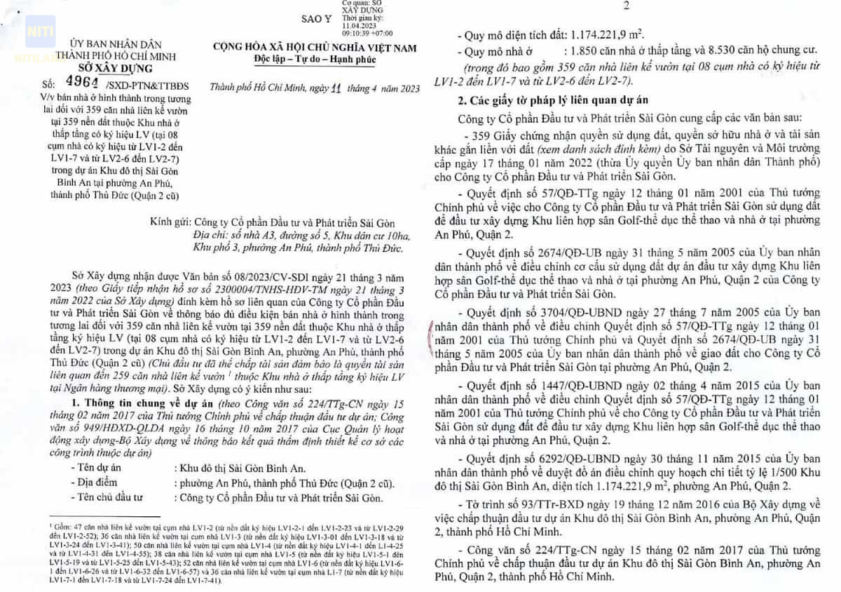 pháp lý the global city giấy tờ pháp lý đầy đủ