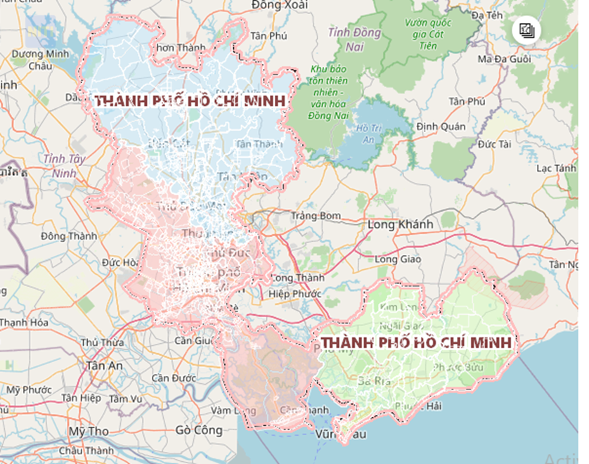 quy hoạch thành phố hồ chí minh tổng thể
