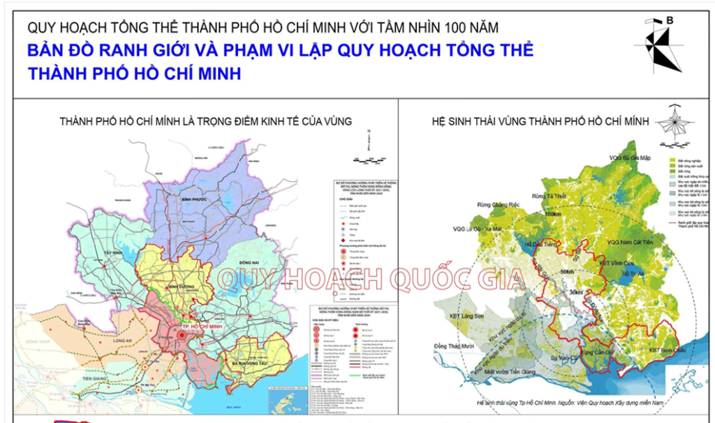 quy hoạch tổng thể thành phố Hồ Chí Minh sau sáp nhập tổng quan 2026