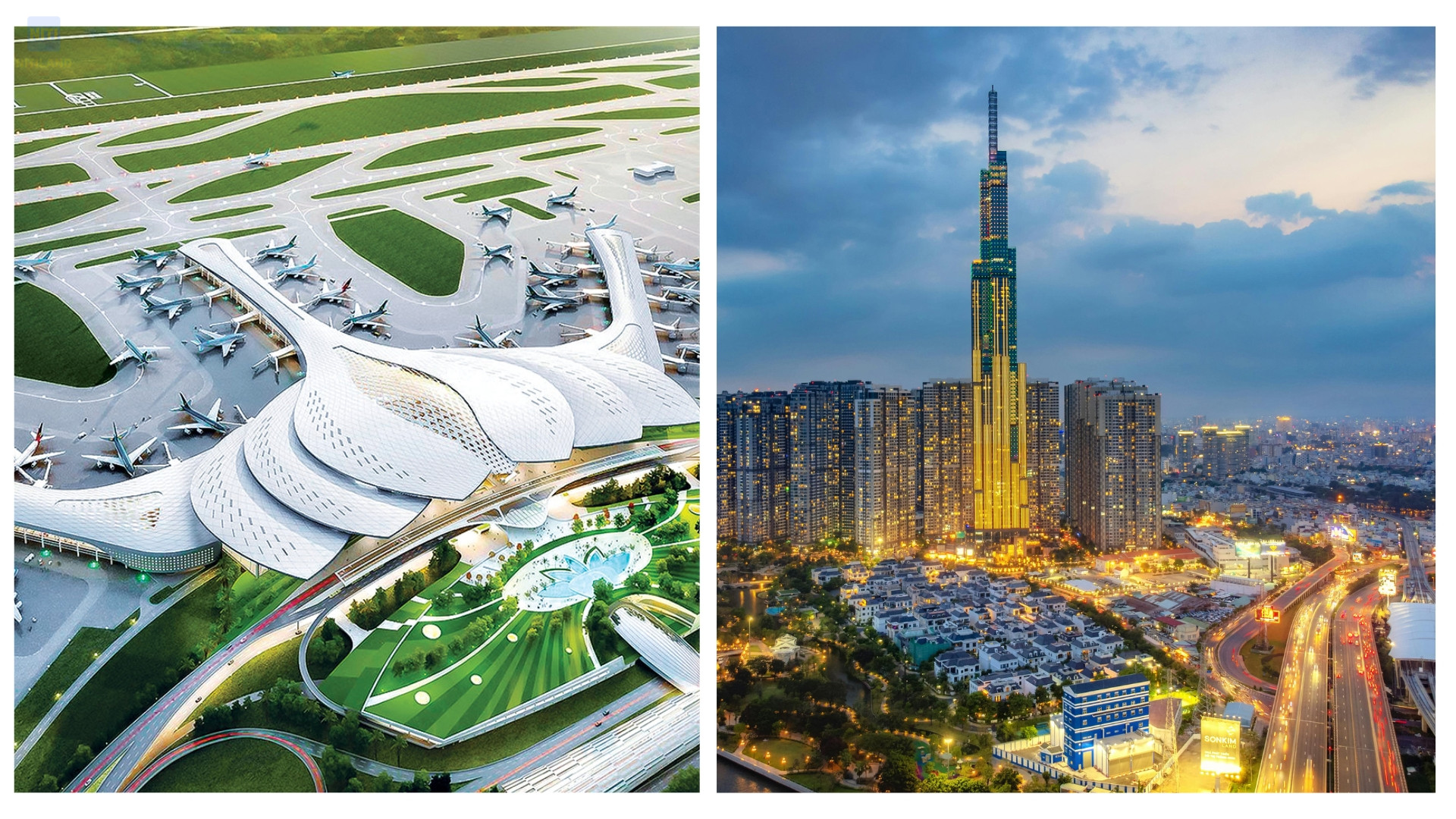 TP.HCM và Long Thành tương hỗ cân bằng trong Thành phố Song Sinh