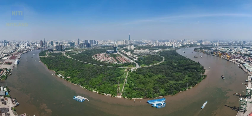 Thủ Thiêm trung tâm hành chính dự án hạ tầng thành phố Hồ Chí Minh