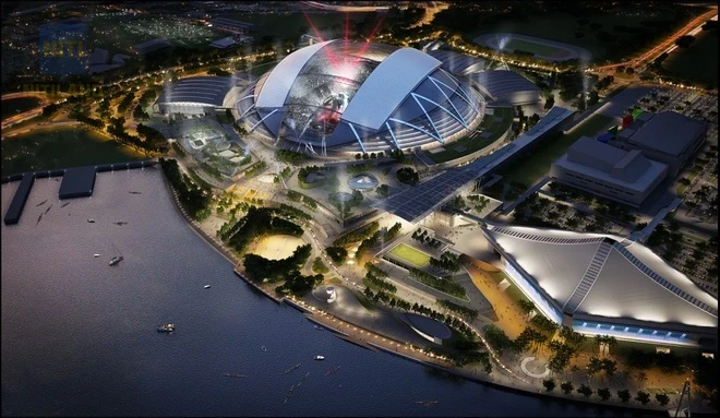 Sports hub tại Khu liên hợp Thể dục Thể thao Quốc gia Rạch Chiếc