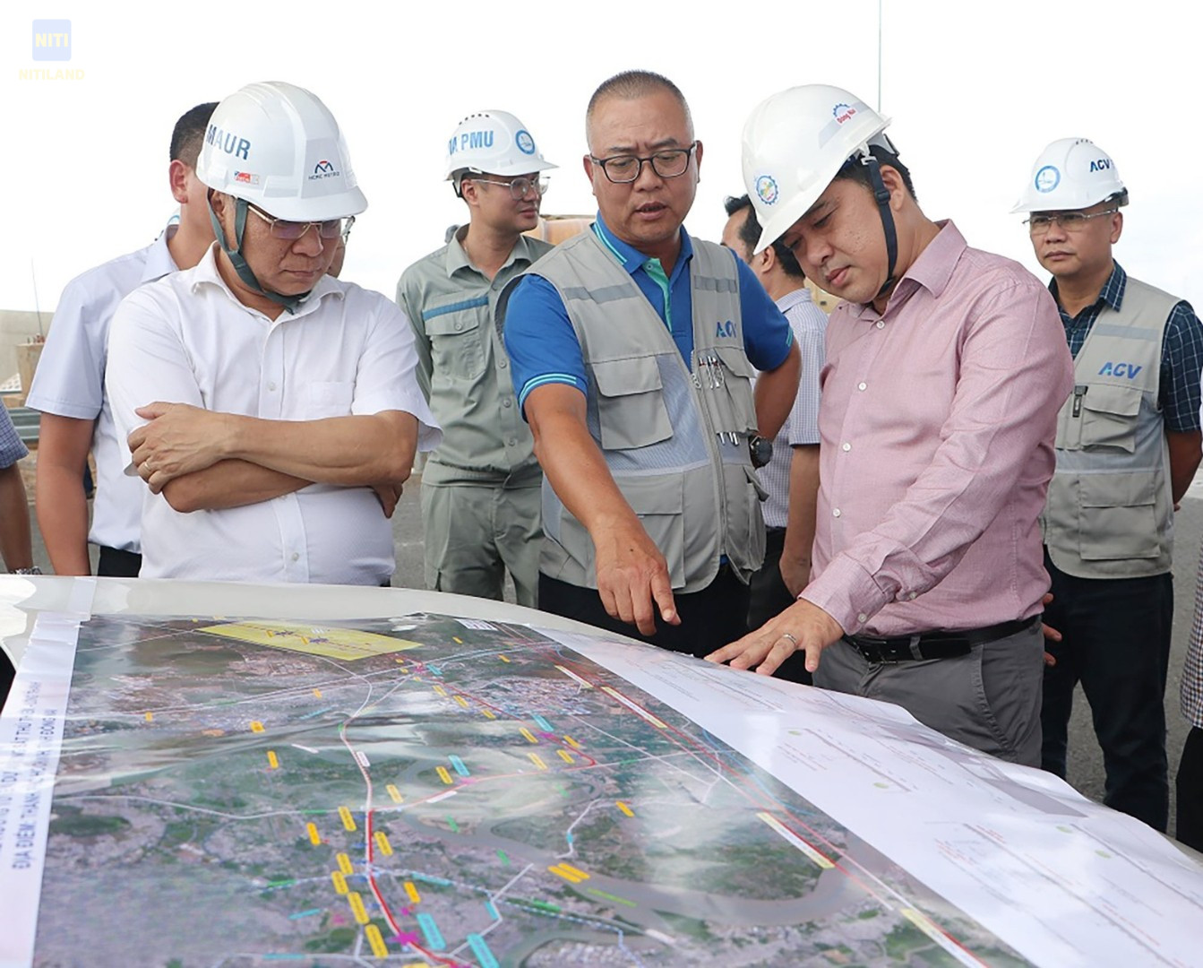 phương án hướng tuyến 2 tuyến metro sân bay Long Thành trái phải T1 thống nhất 2026