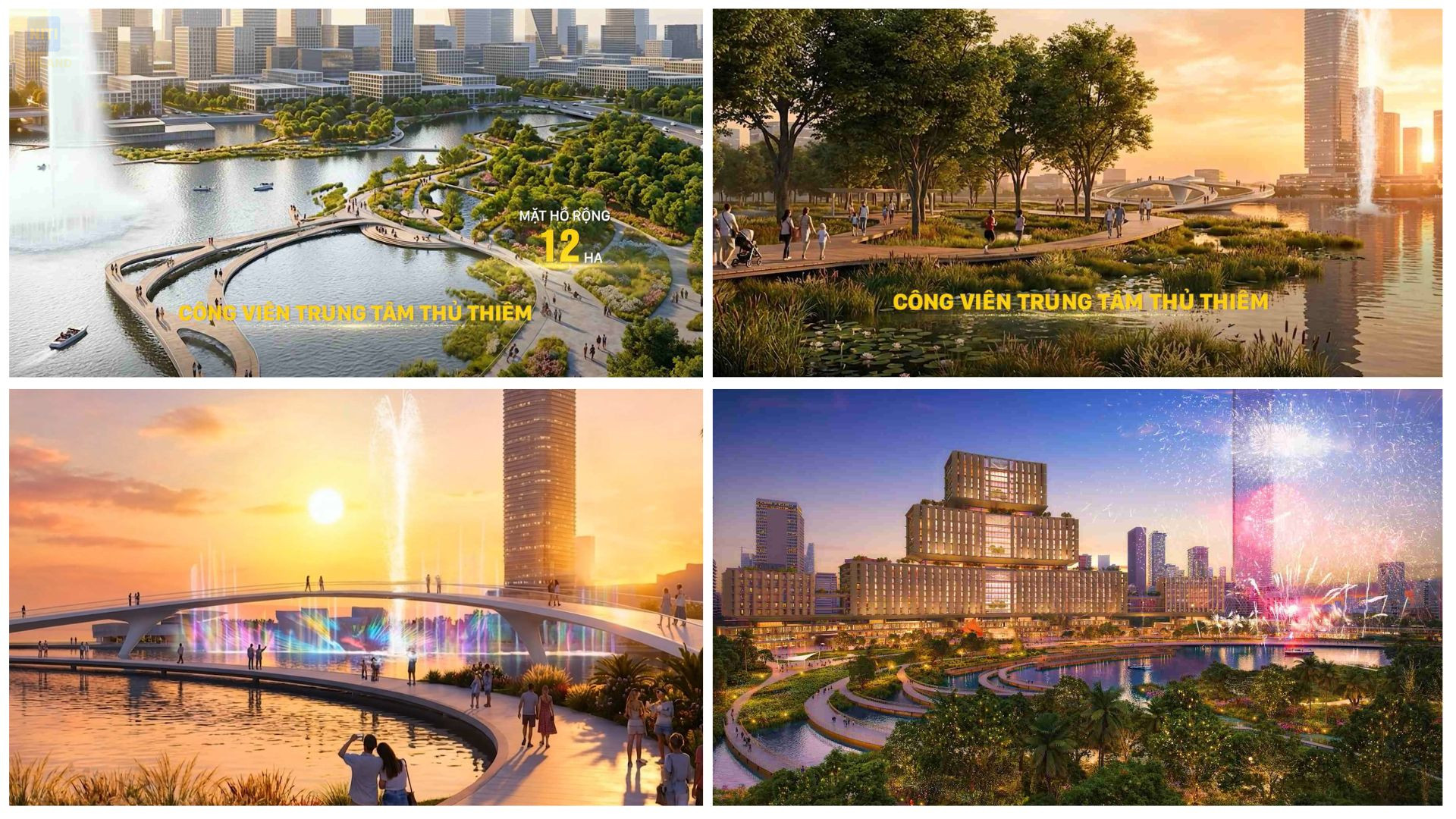 Quang trường và trung tâm hành chính mới Công viên