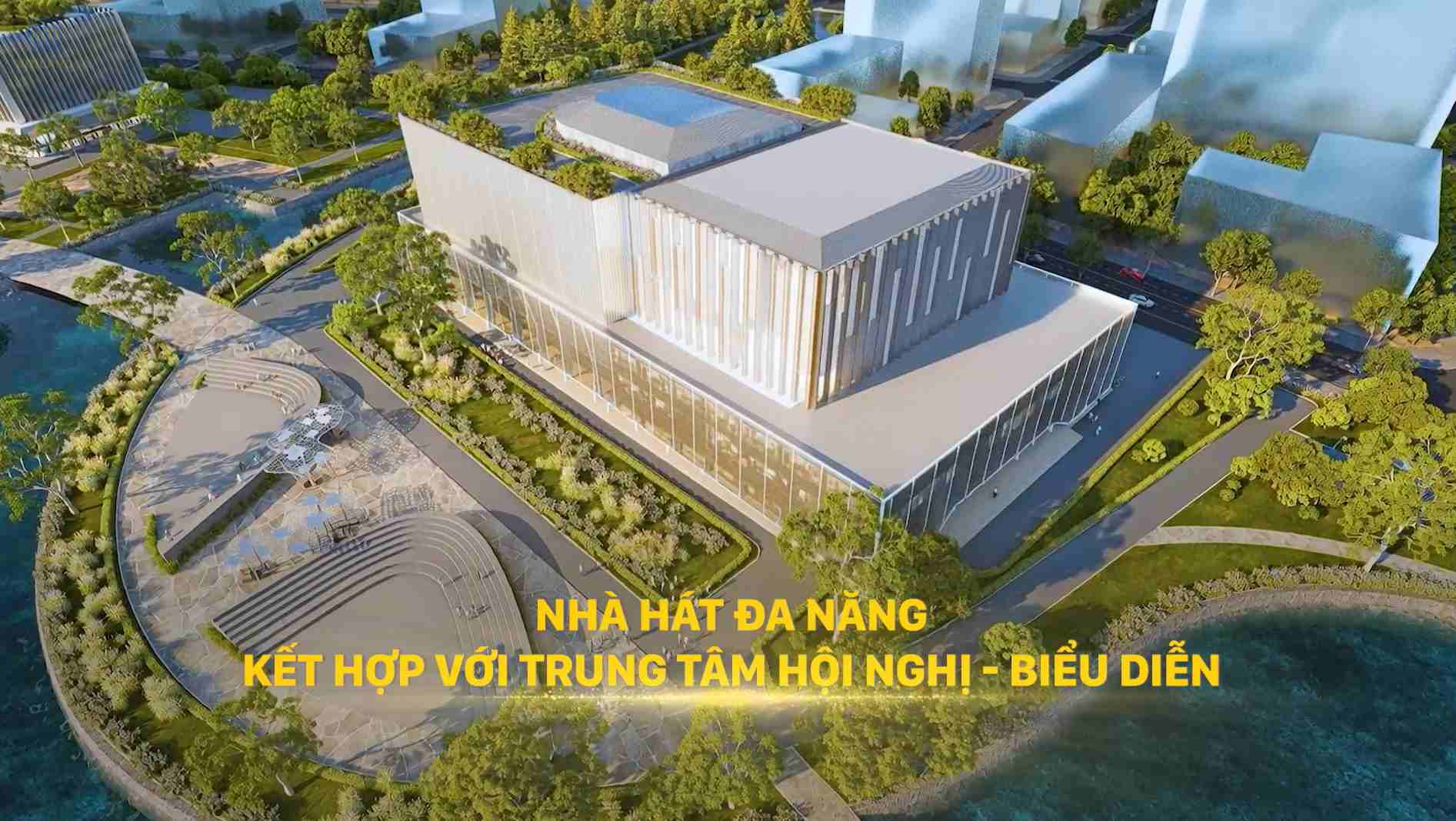 Quang trường và trung tâm hành chính mới Nhà hát 