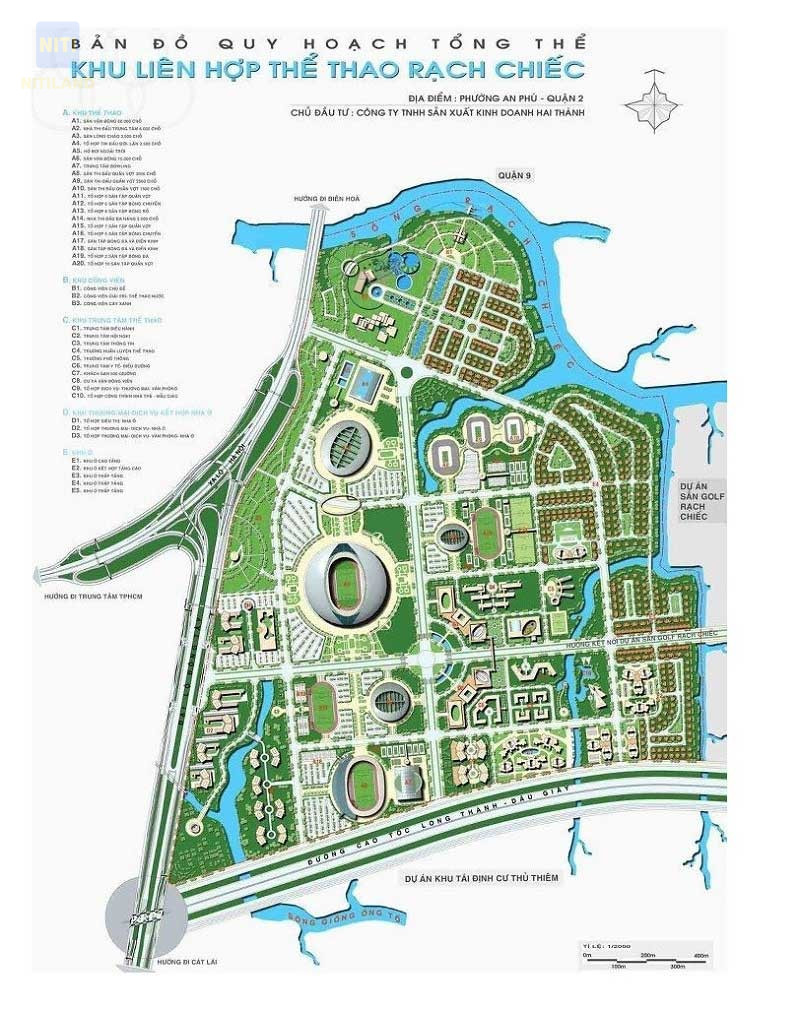 Mô hình đô thị thể thao tại Saigon Sports City
