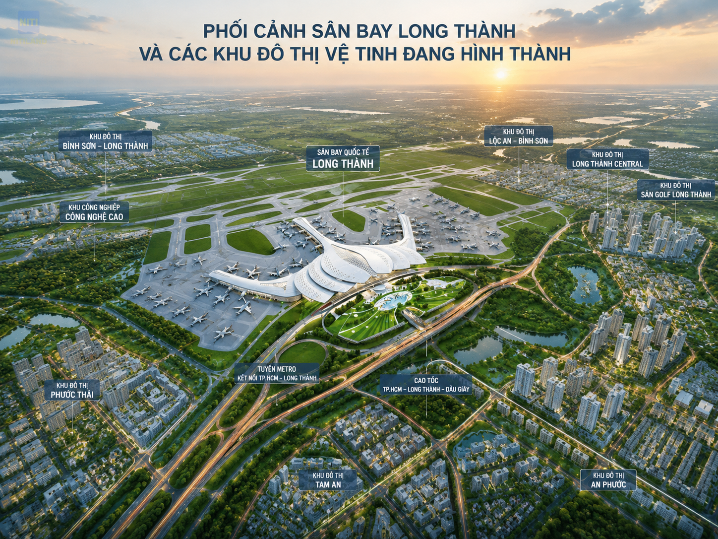 Bất động sản sân bay Long Thành bước vào giai đoạn khai thác thương mại