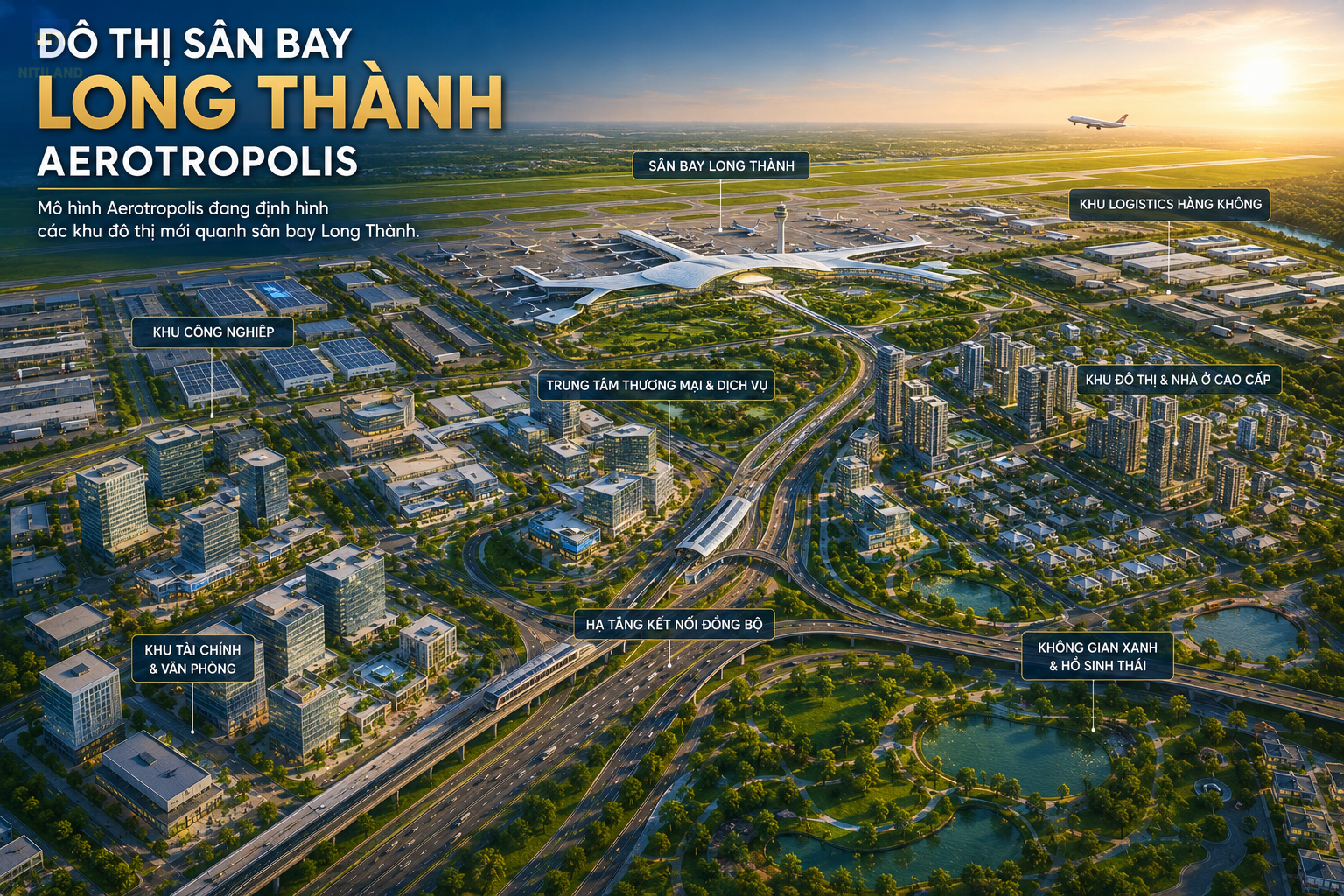 Đô thị sân bay Long Thành Aerotropolis
