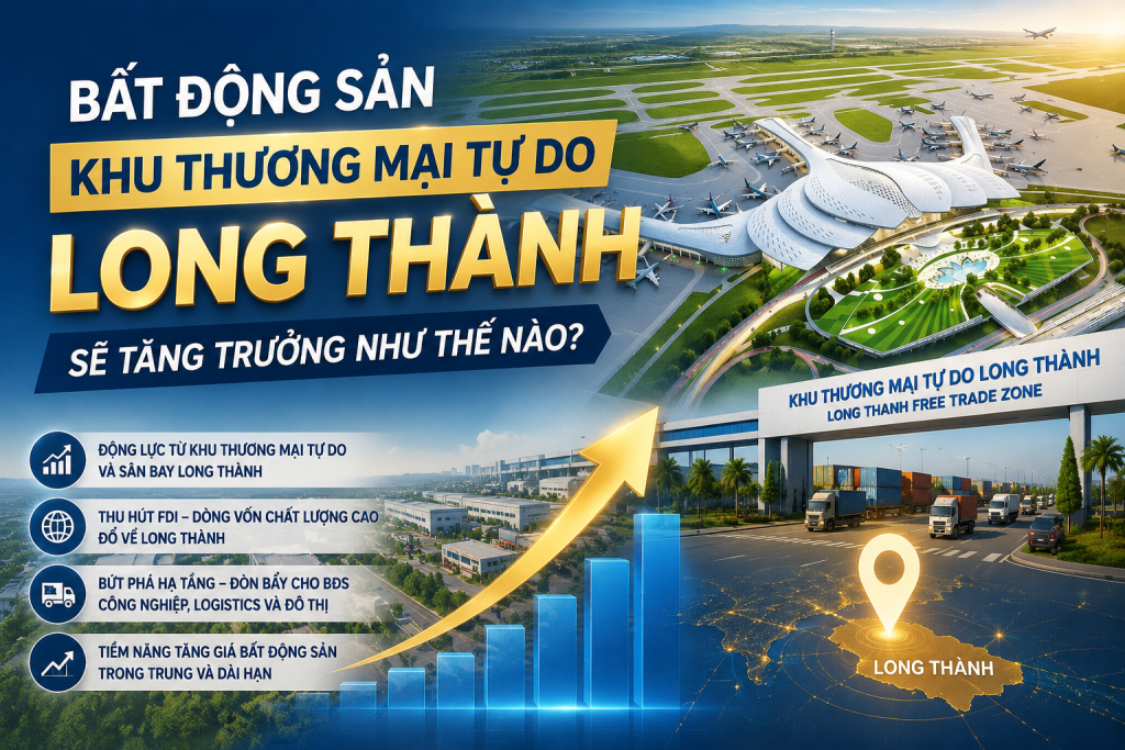 Bất động sản khu thương mại tự do Long Thành